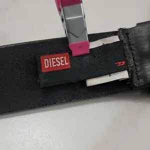 Diesel | Accessories | Diesel 34 Vintage Y2k Black Leather 